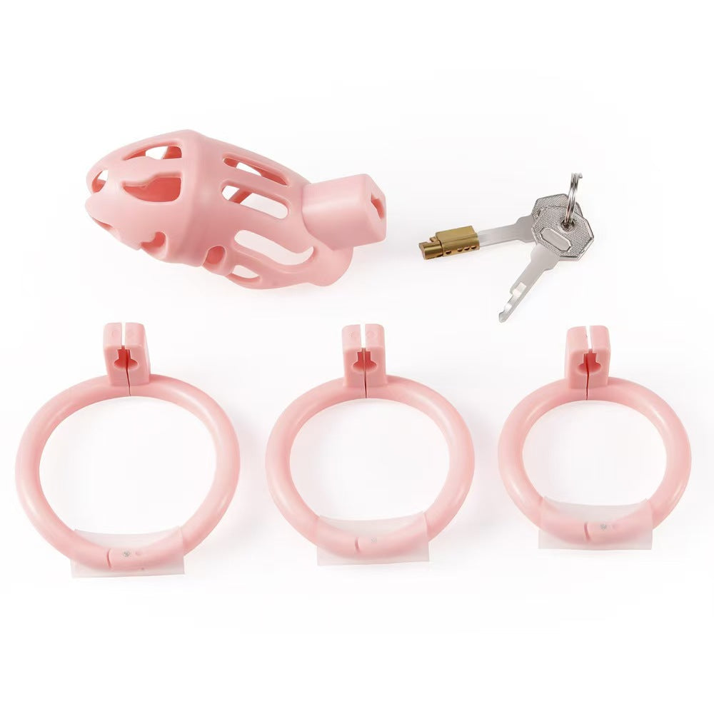 Pinkes Ergo-Set mit drei Ringen