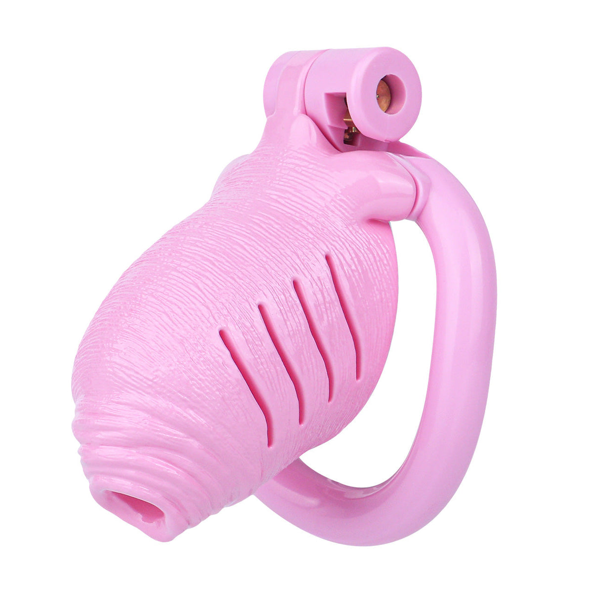 Pinke strukturierte Hülle