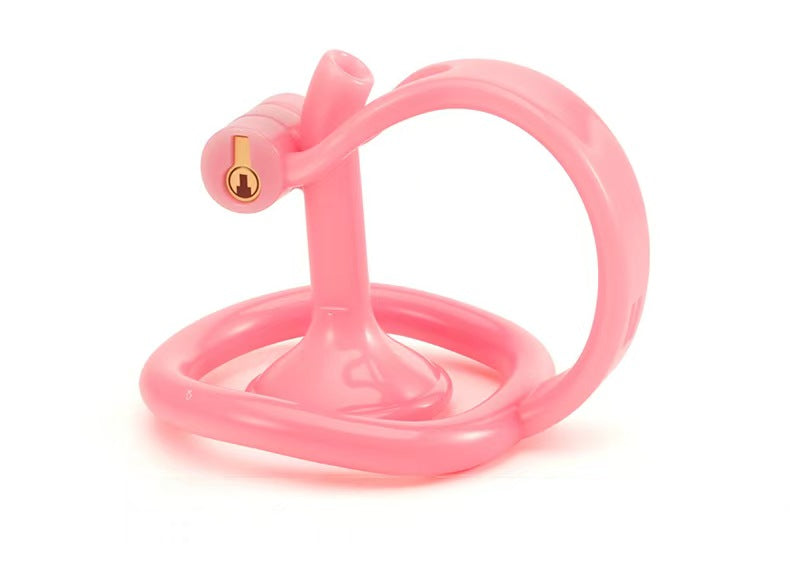 Pinker Käfig von hinten