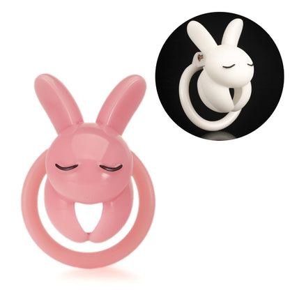 Rogue Rabbit in Pink und Weiß