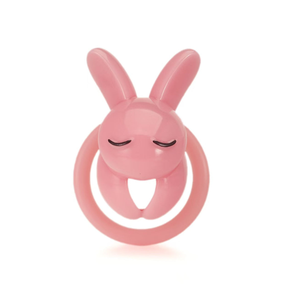 Pinke Front mit Hasenohren