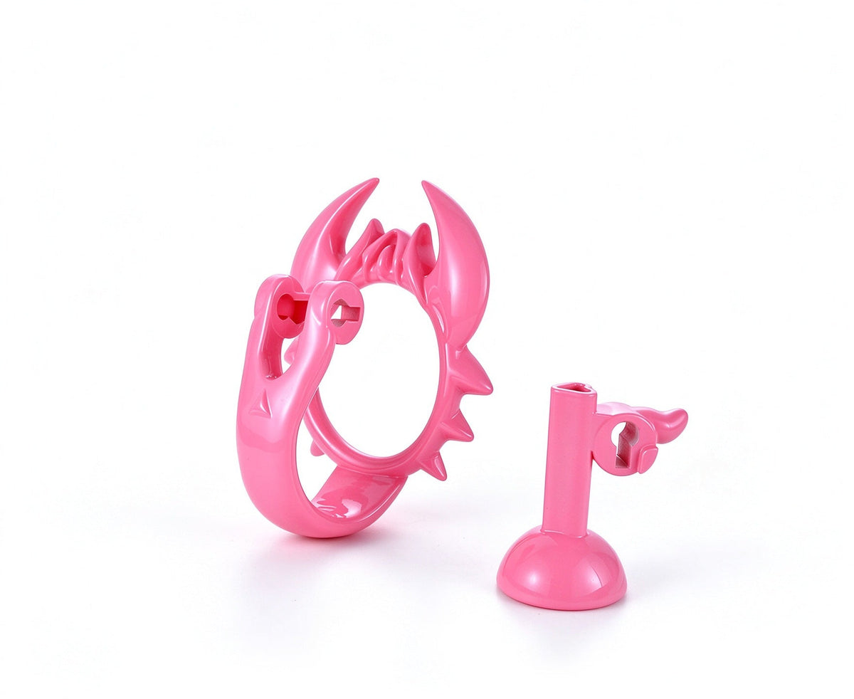 Pinke Scorpion mit abgenommenem Stützteil