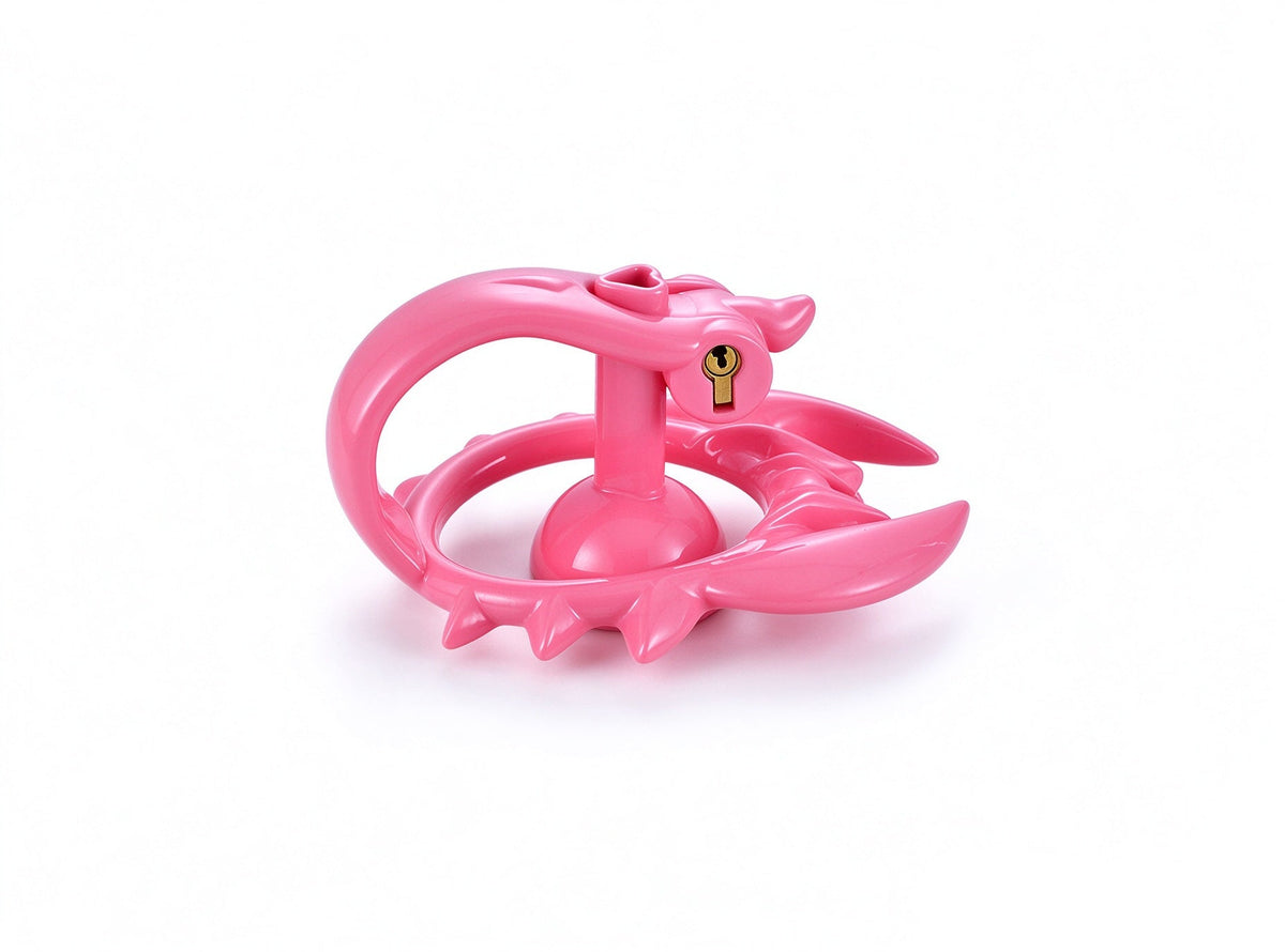 Pinke Scorpion von unten