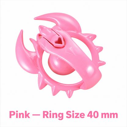 Pinke Scorpion mit 40-mm-Ring
