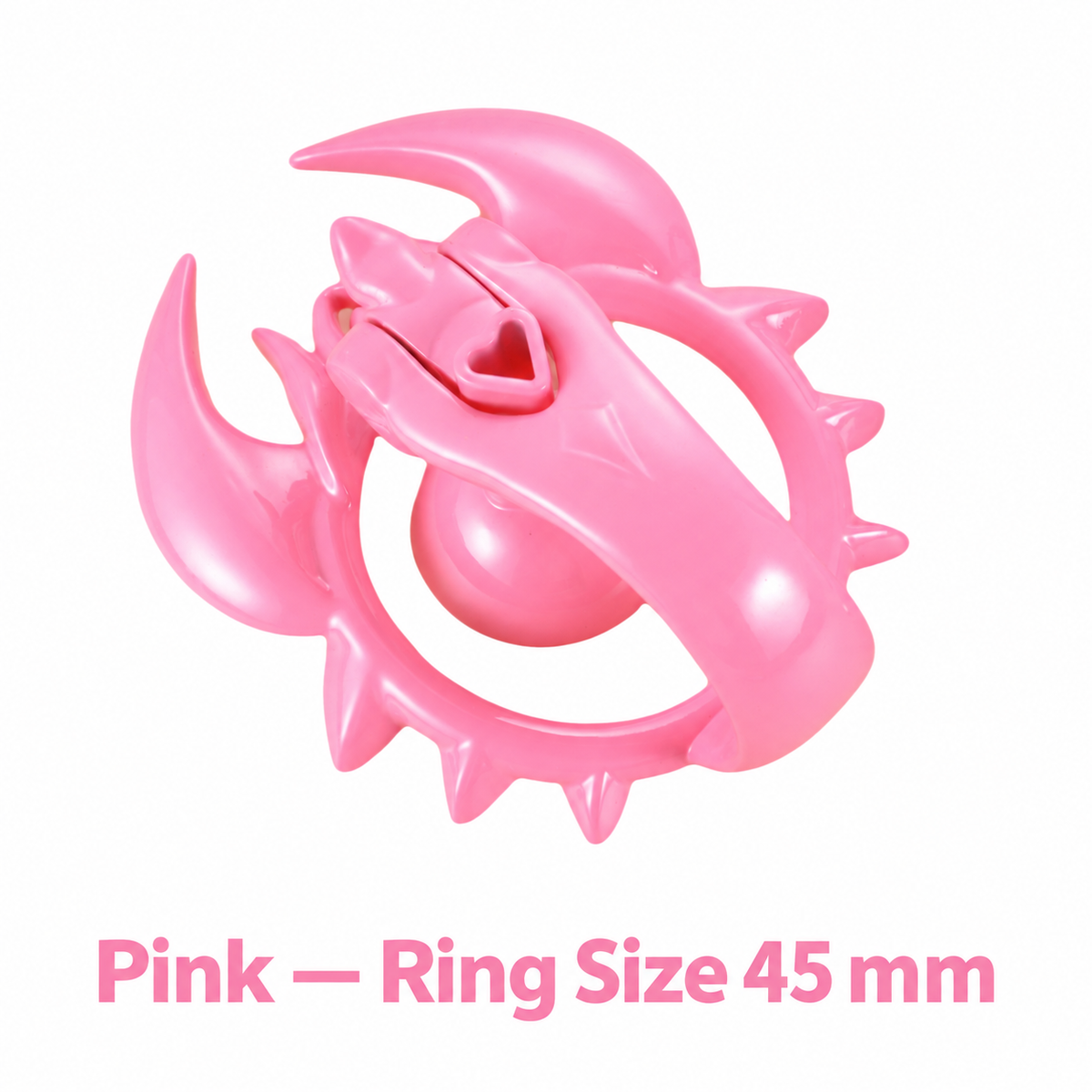 Pinke Scorpion mit 45-mm-Ring