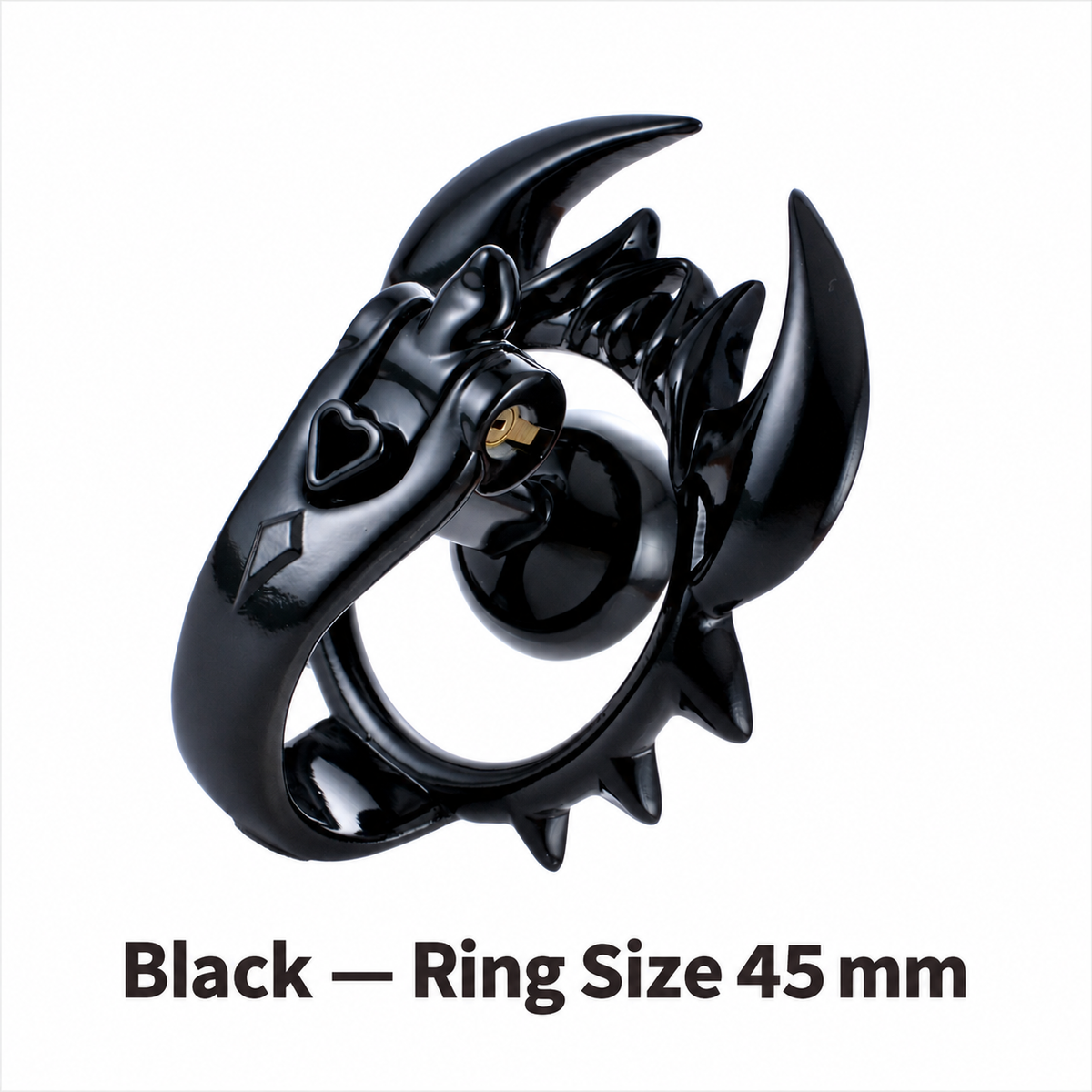 Schwarze Scorpion mit 45-mm-Ring