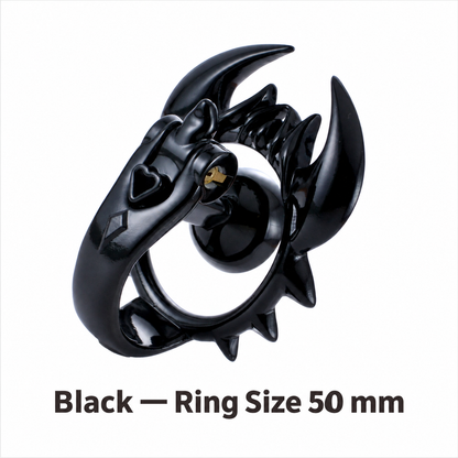 Schwarze Scorpion mit 50-mm-Ring