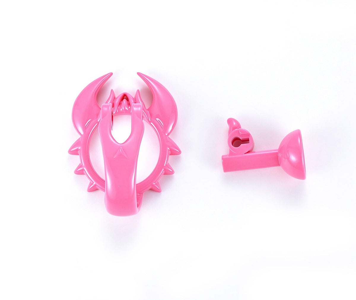 Pinke Scorpion mit separatem Stützteil