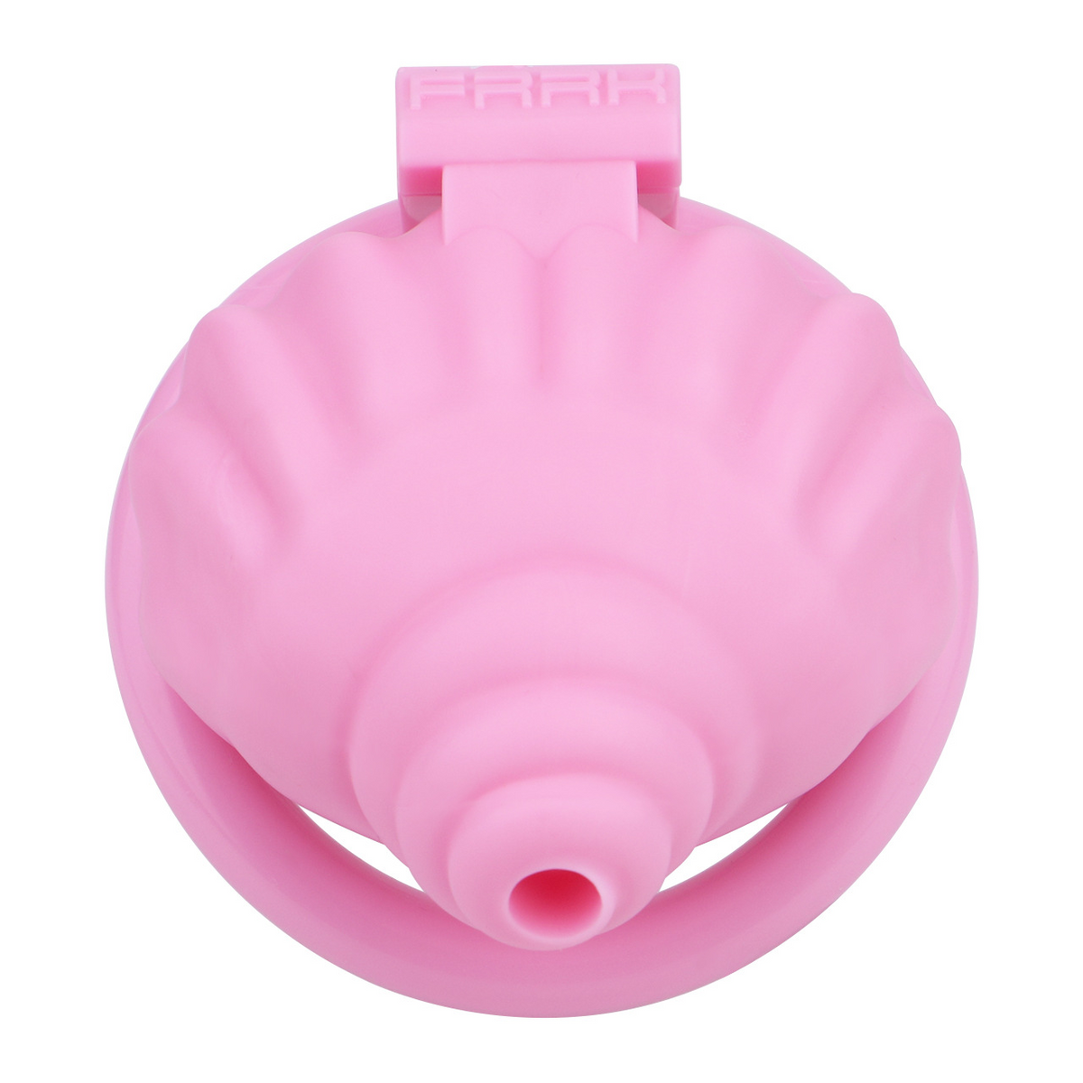 Pinke Muschelfront im Detail