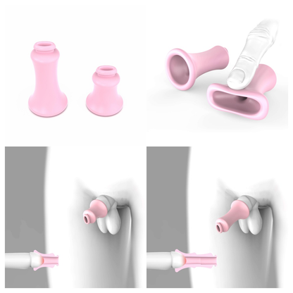 Form und Flexibilität des pinken Einsatzes