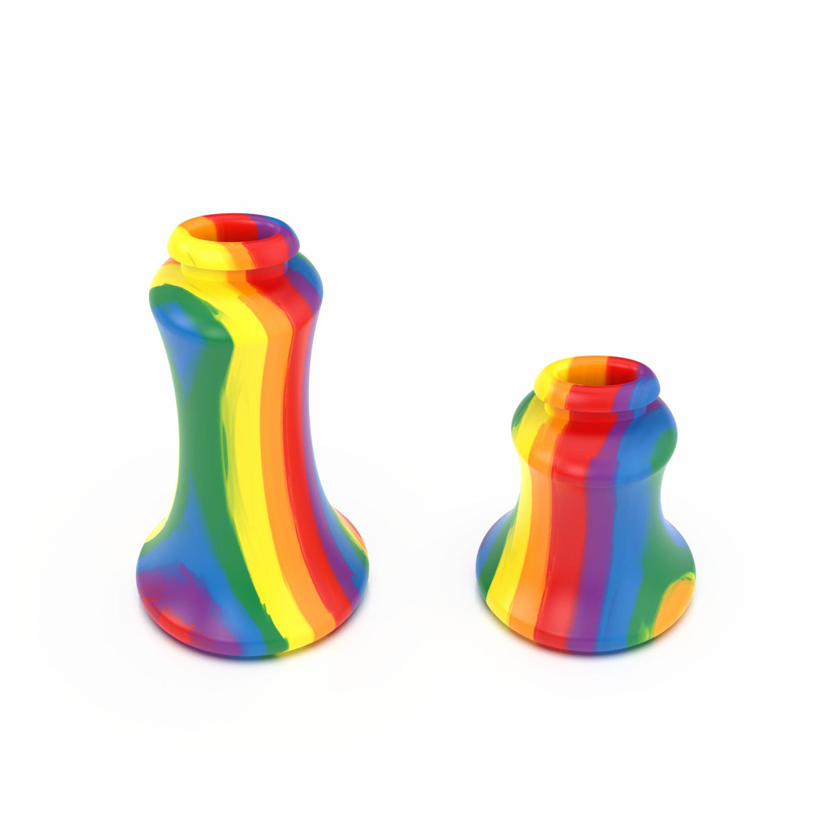 Beide Längen in Regenbogenfarben