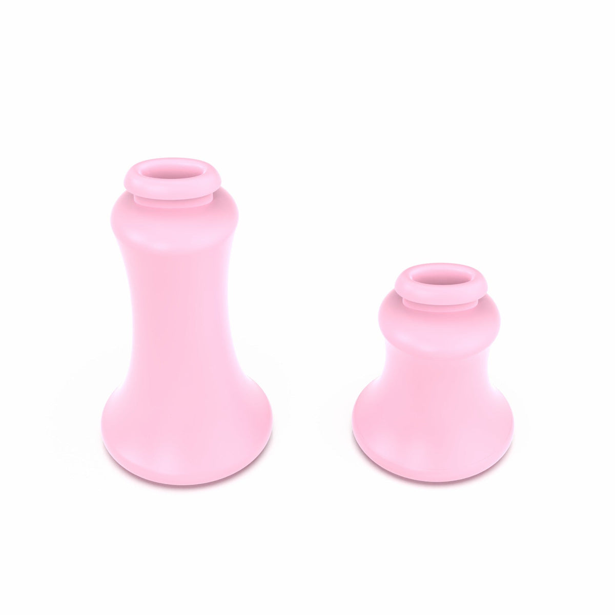 Kurzer und langer pinker Einsatz