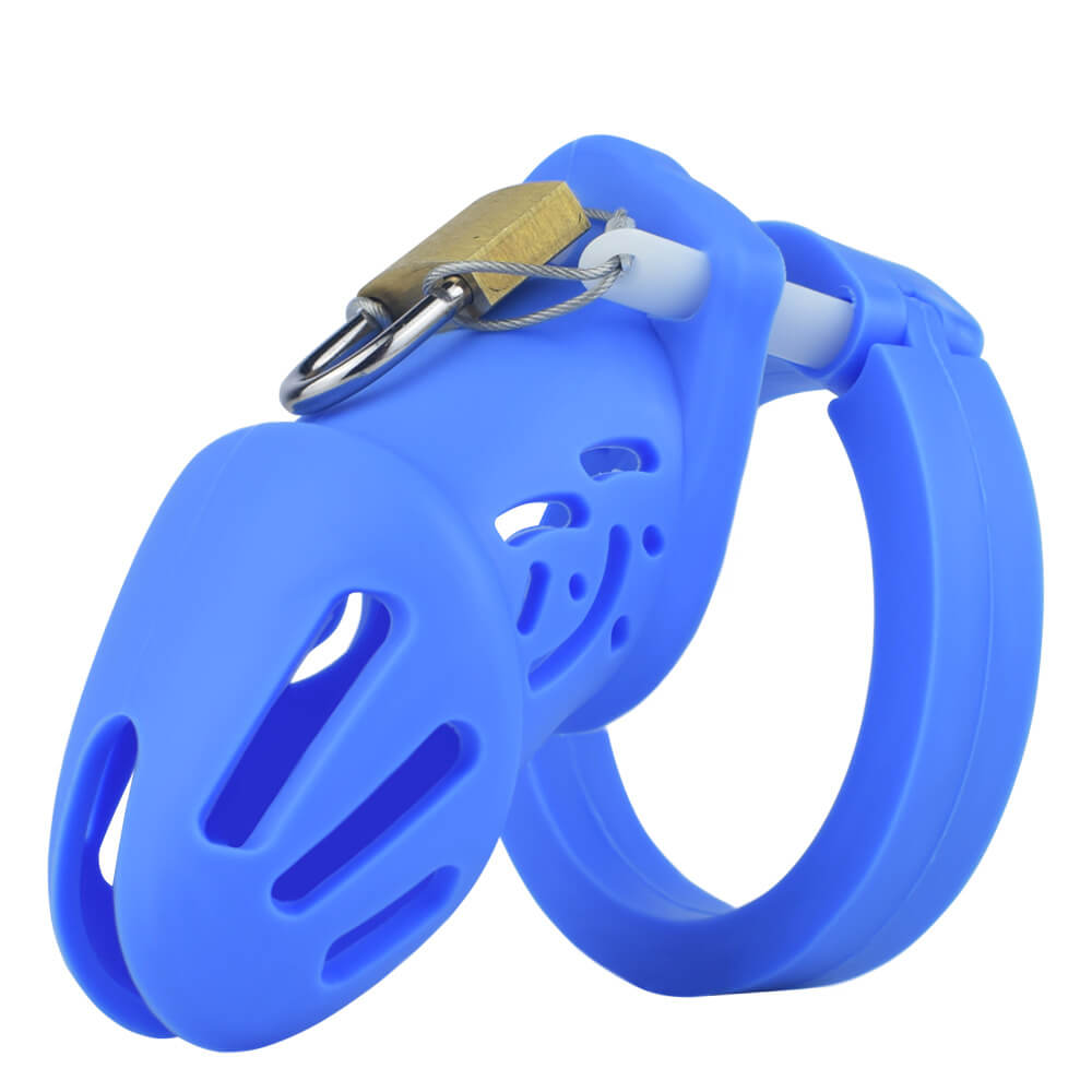 Blaue kurze Ausführung