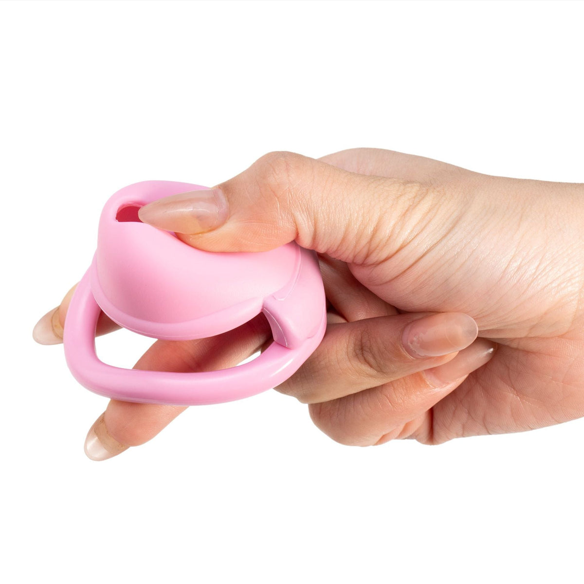 Flexibilität der pinken Silikonhülle