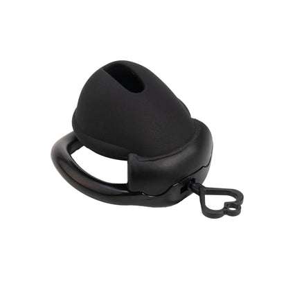 Schwarze Kuppel mit Sicherheitsschlüssel