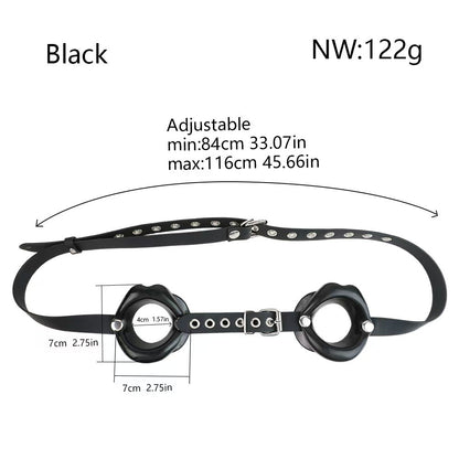 Maße des schwarzen Harness
