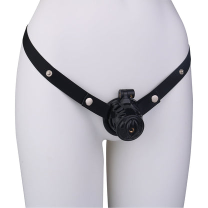 Schwarze Front mit Haltegurt