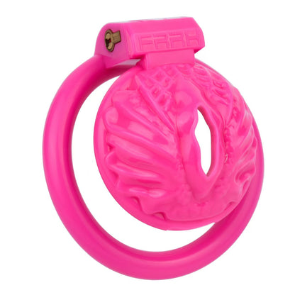 Magenta-Käfig in Schrägansicht