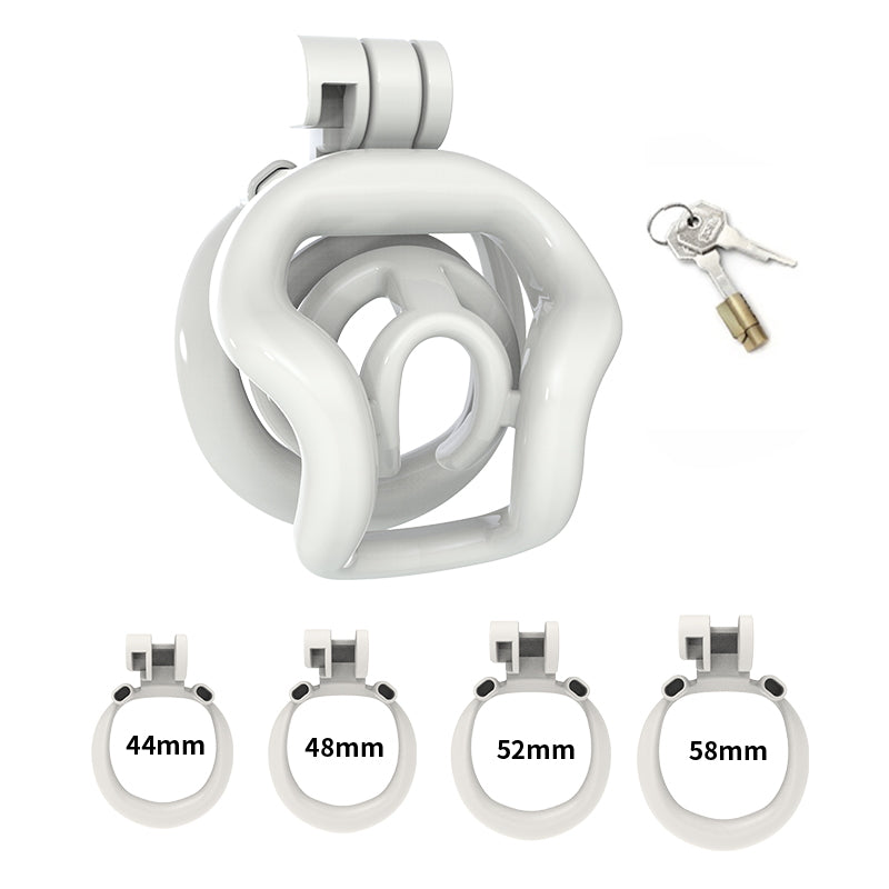 Weißes Set mit vier Ringen