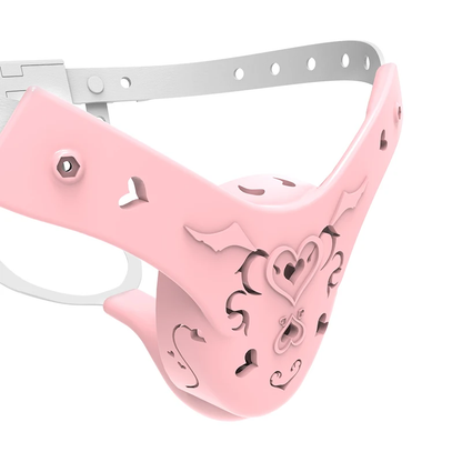 Herzornament der pinken Front