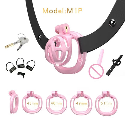 Pinker M1 mit Gurt und Zubehör