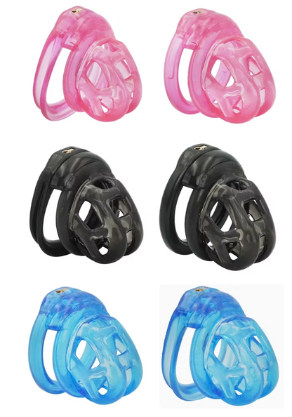 Drei Farben mit unterschiedlichen Ringformen
