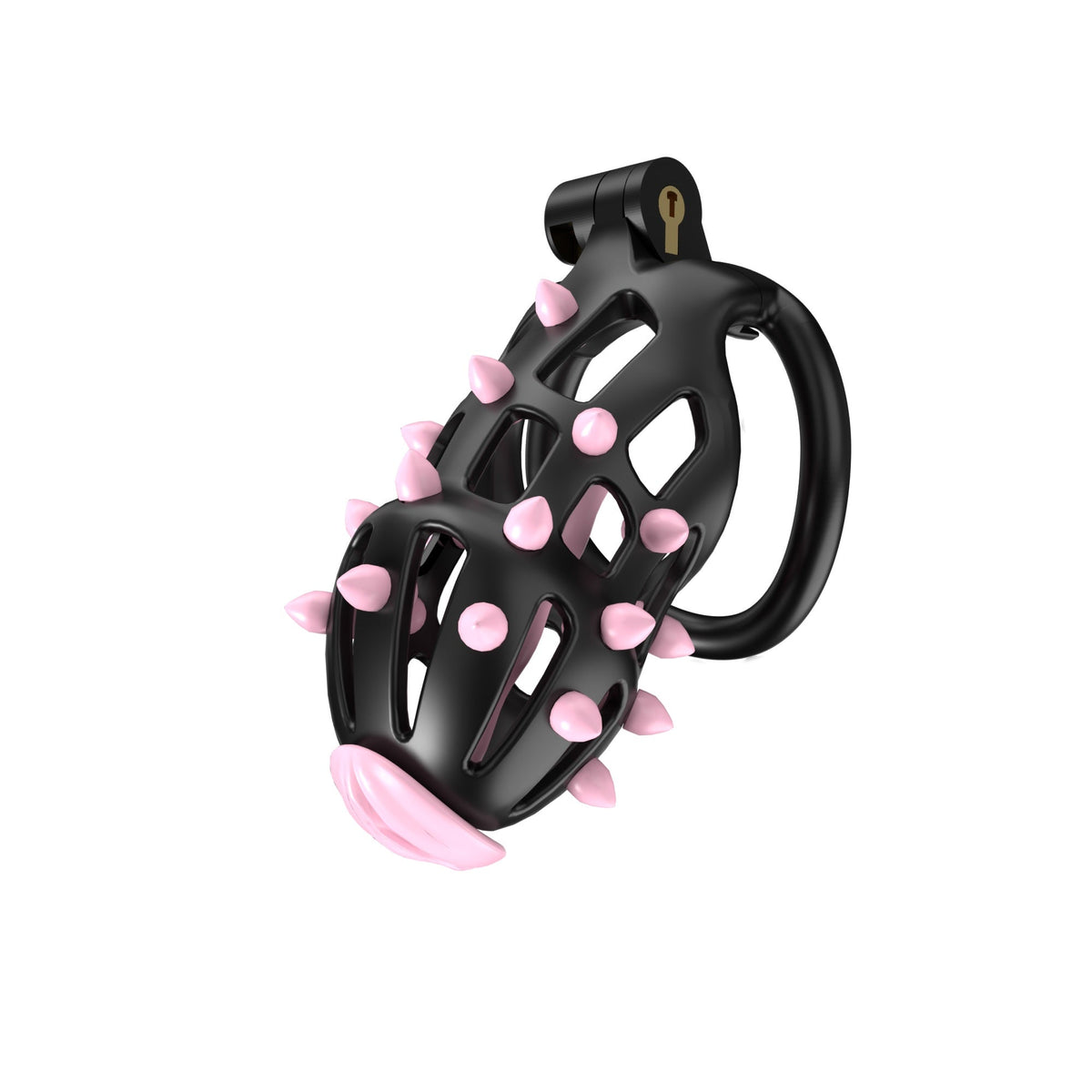 Schwarzer FlexiSpike mit pinken Noppen