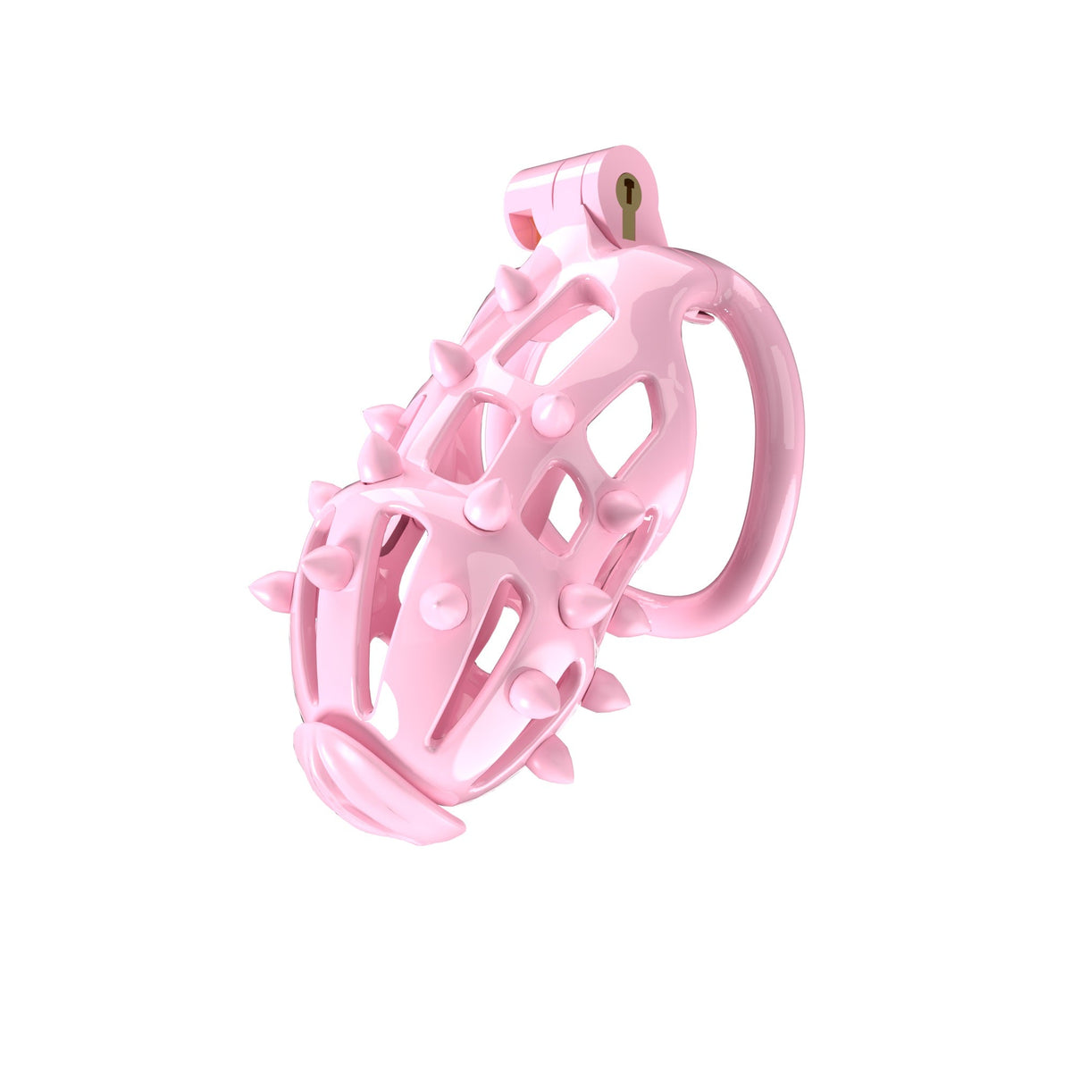 Mittlere pinke Hülle mit Noppen