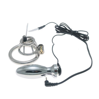 Korbmodell mit angeschlossenem Plug