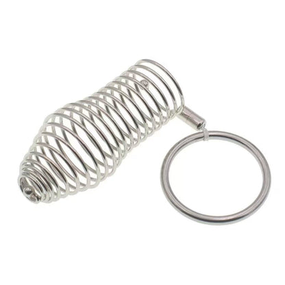 Edelstahlspirale mit verbundenem Ring