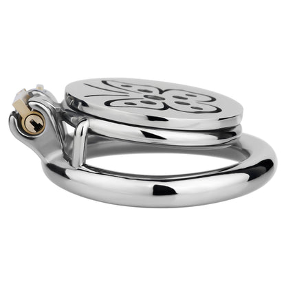 Runder Ring im Seitenprofil
