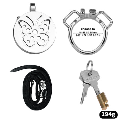 Set mit gebogenem Ring und Haltegurt