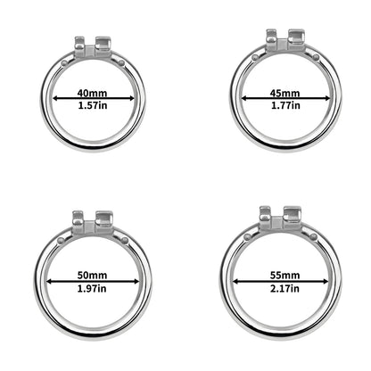 Vier Größen des gebogenen Rings