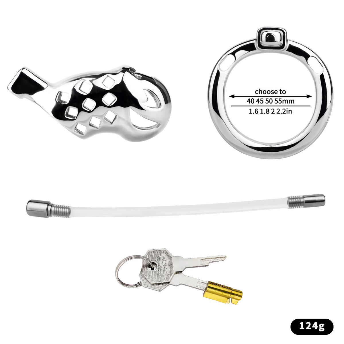 Langes Set mit Schlauch