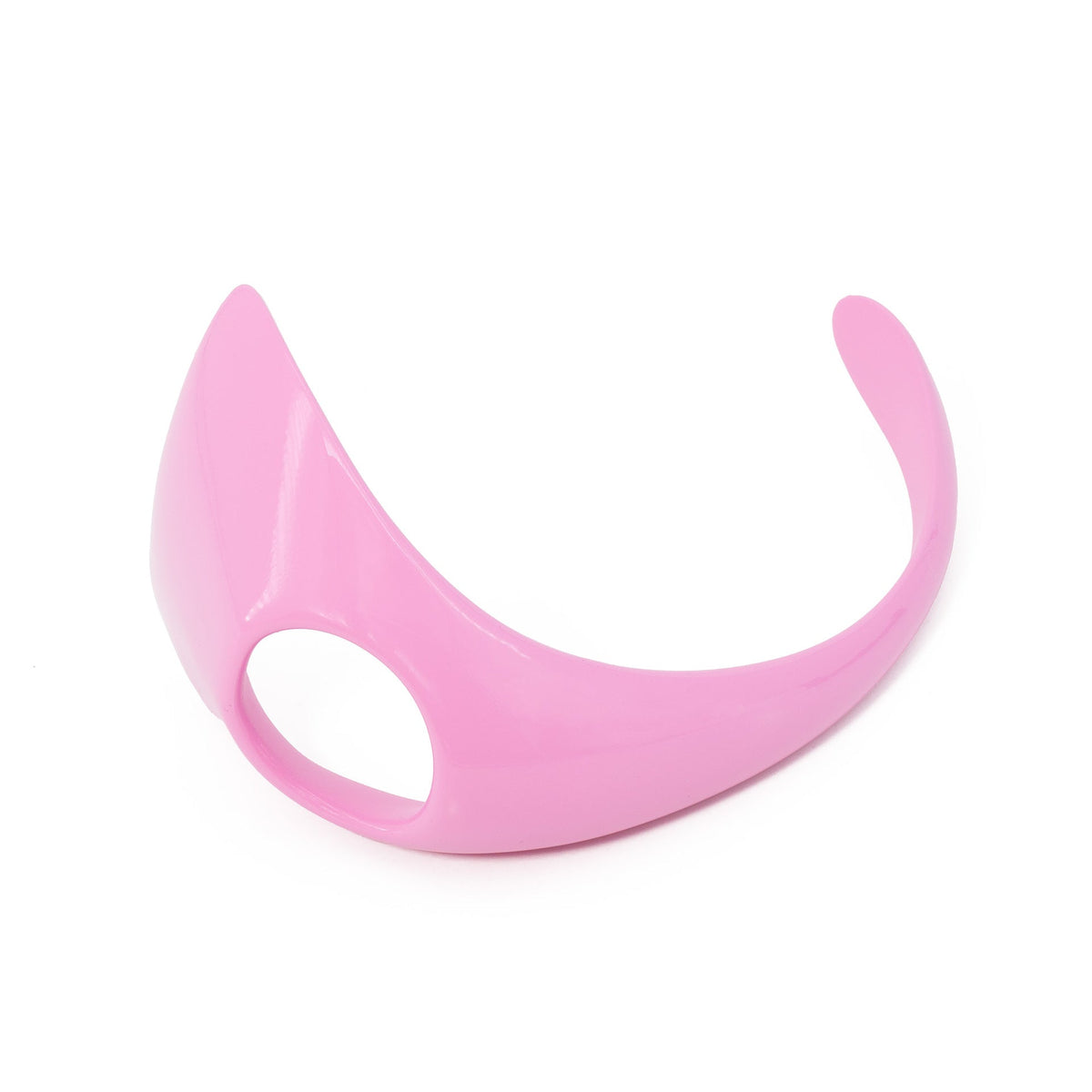 Lange pinke Schale seitlich
