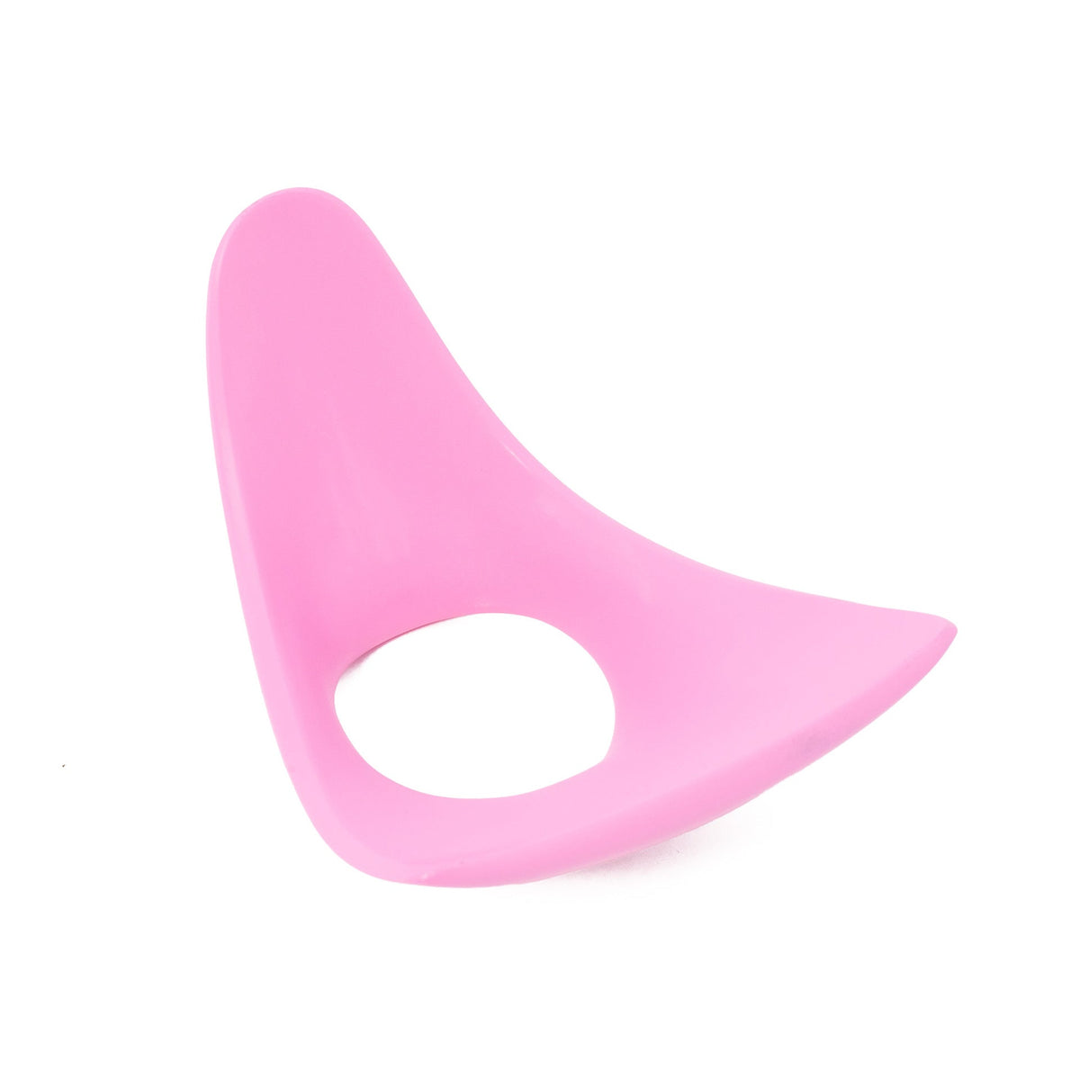 Kurze pinke Schale schräg von vorne