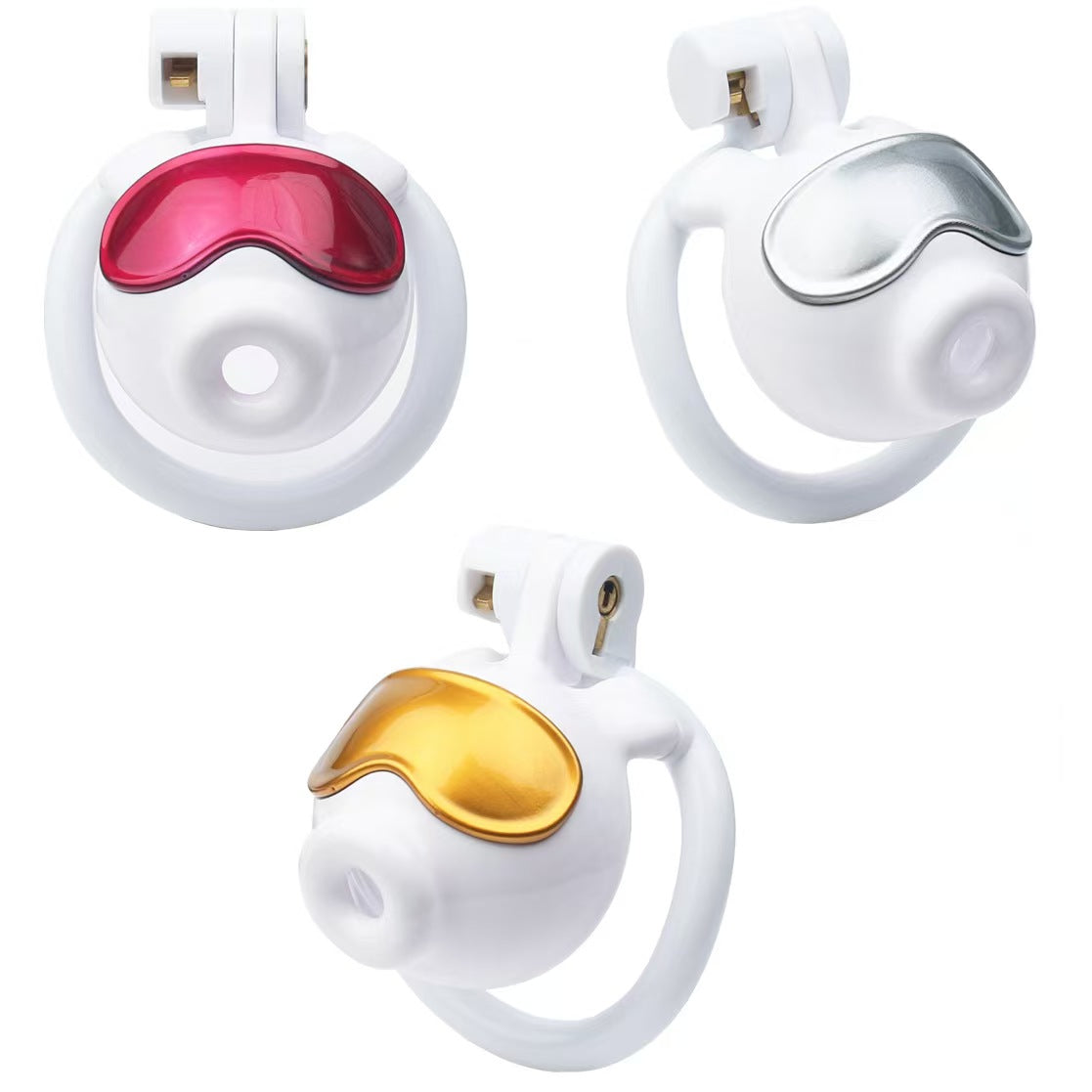 Weißer Oktopus mit drei Brillenfarben