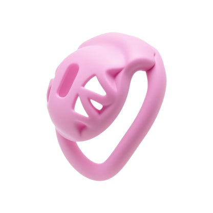 Pinke Kappe aufrecht