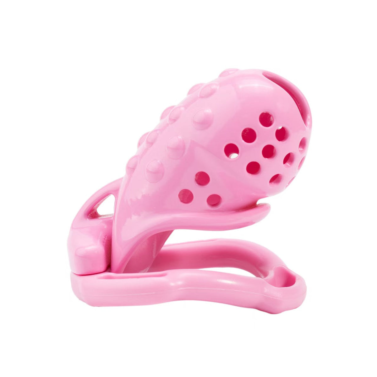 Pinke Hülle im Seitenwinkel