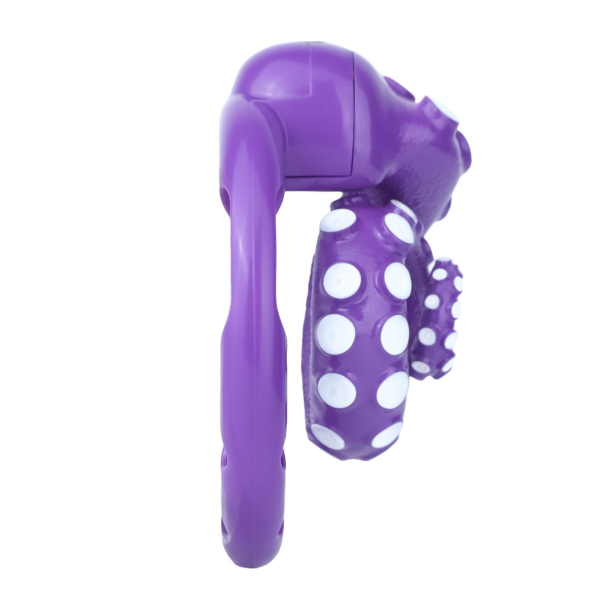 Violette Hülle seitlich