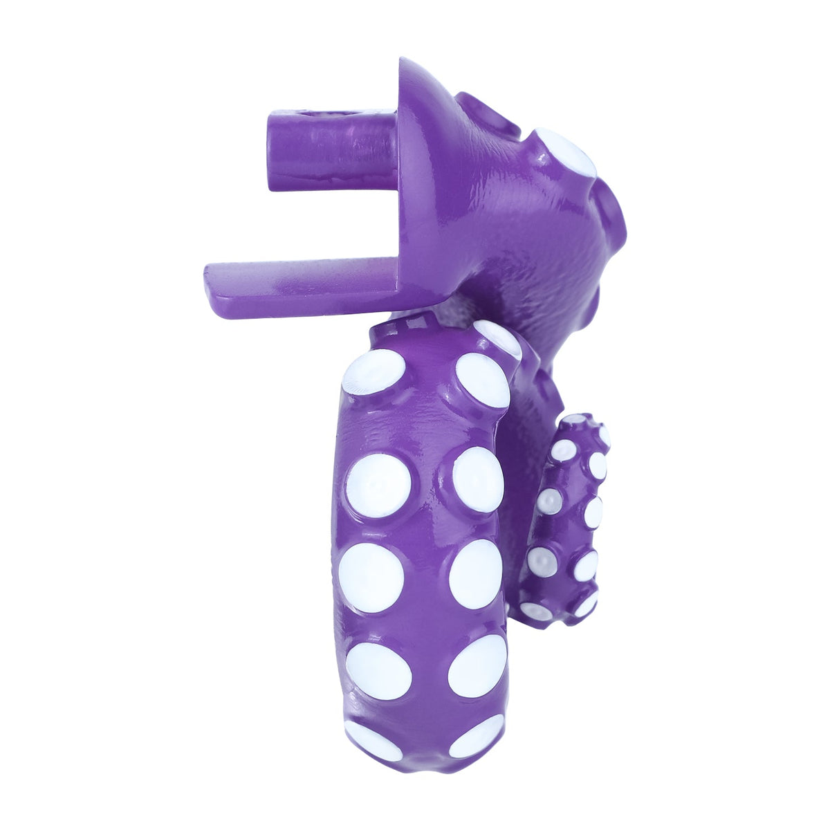Violettes Frontteil im Profil