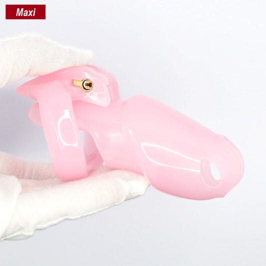 Pinker Maxi-Max V4 mit langgezogener Hülle