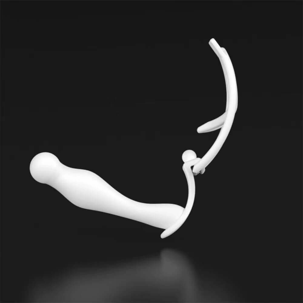 Seitliche Ansicht des weißen Clip-Plug-Sets