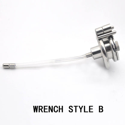 Wrench B mit Röhrchen in Seitenansicht