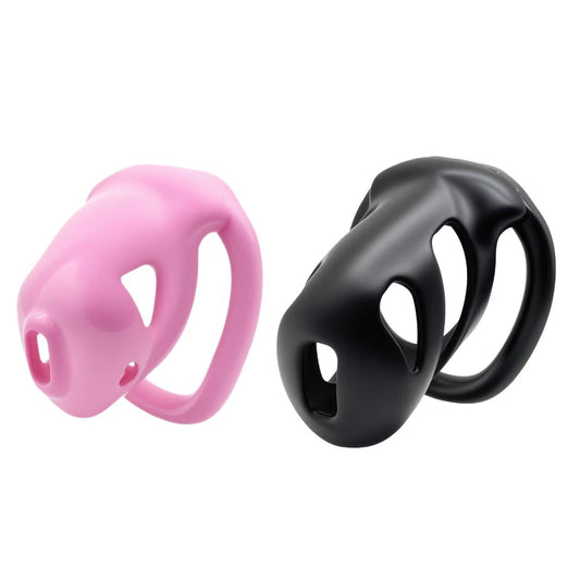 Pinke und schwarze Hülle von vorne