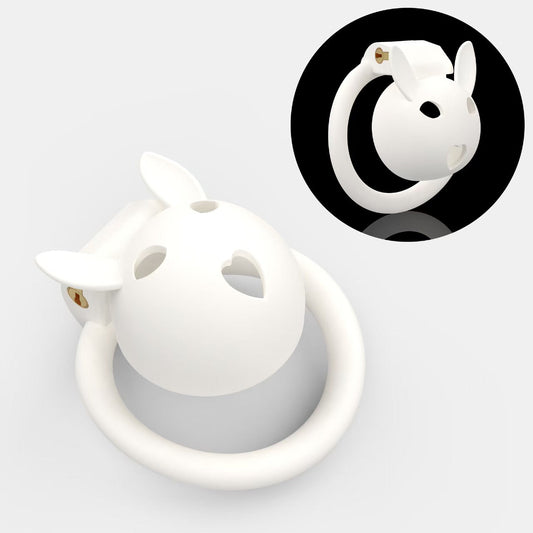 White Rabbit mit Hasenohren