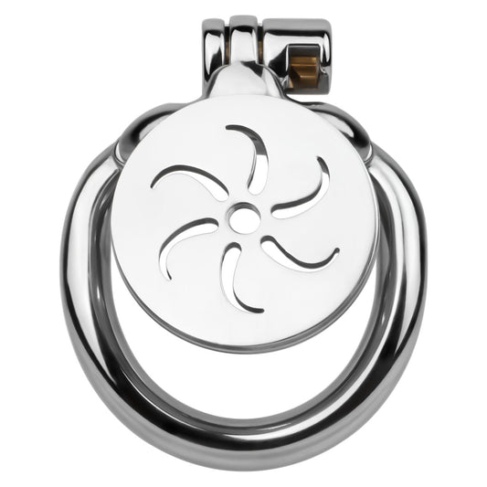 Flache Front mit Spiralöffnungen